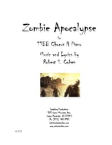 Zombie Apocalypse TTBB choral sheet music cover